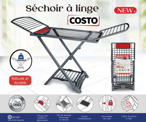 seche linge costo