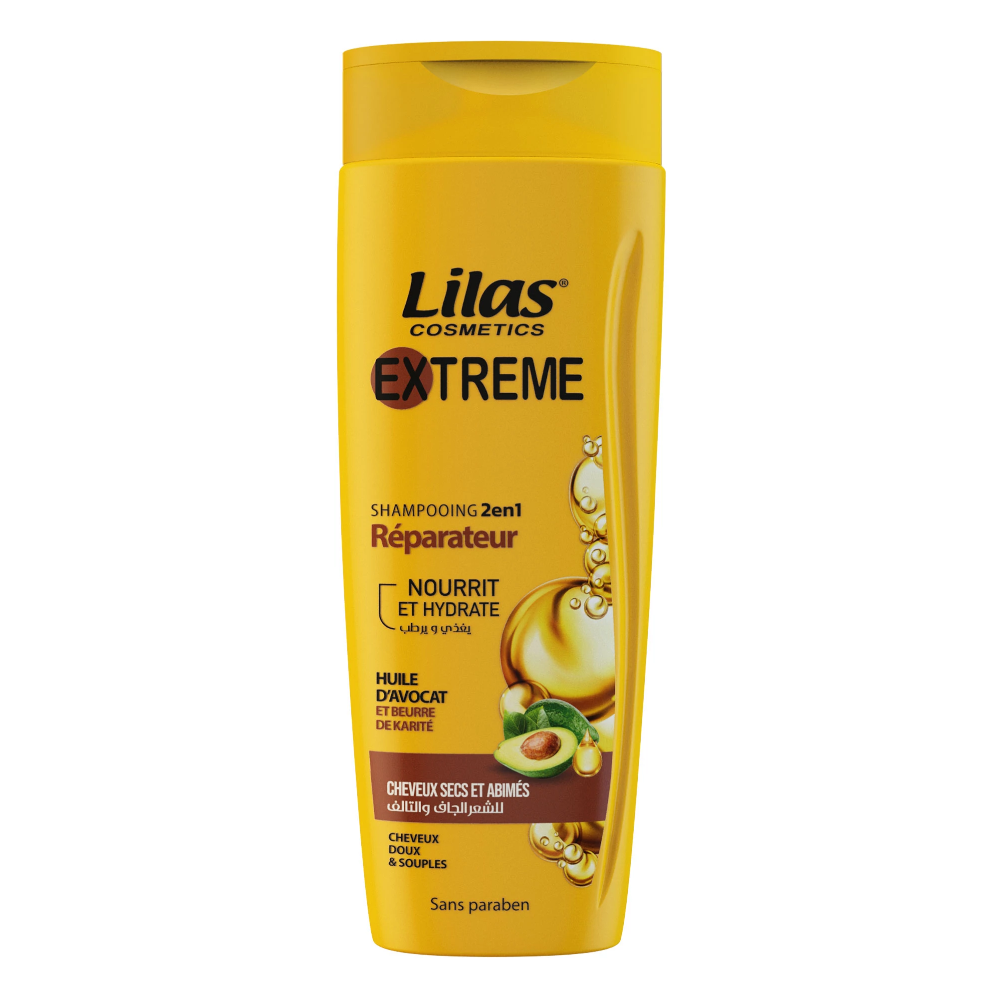 Shampooing 2en1 Lilas Extrême 180 ML