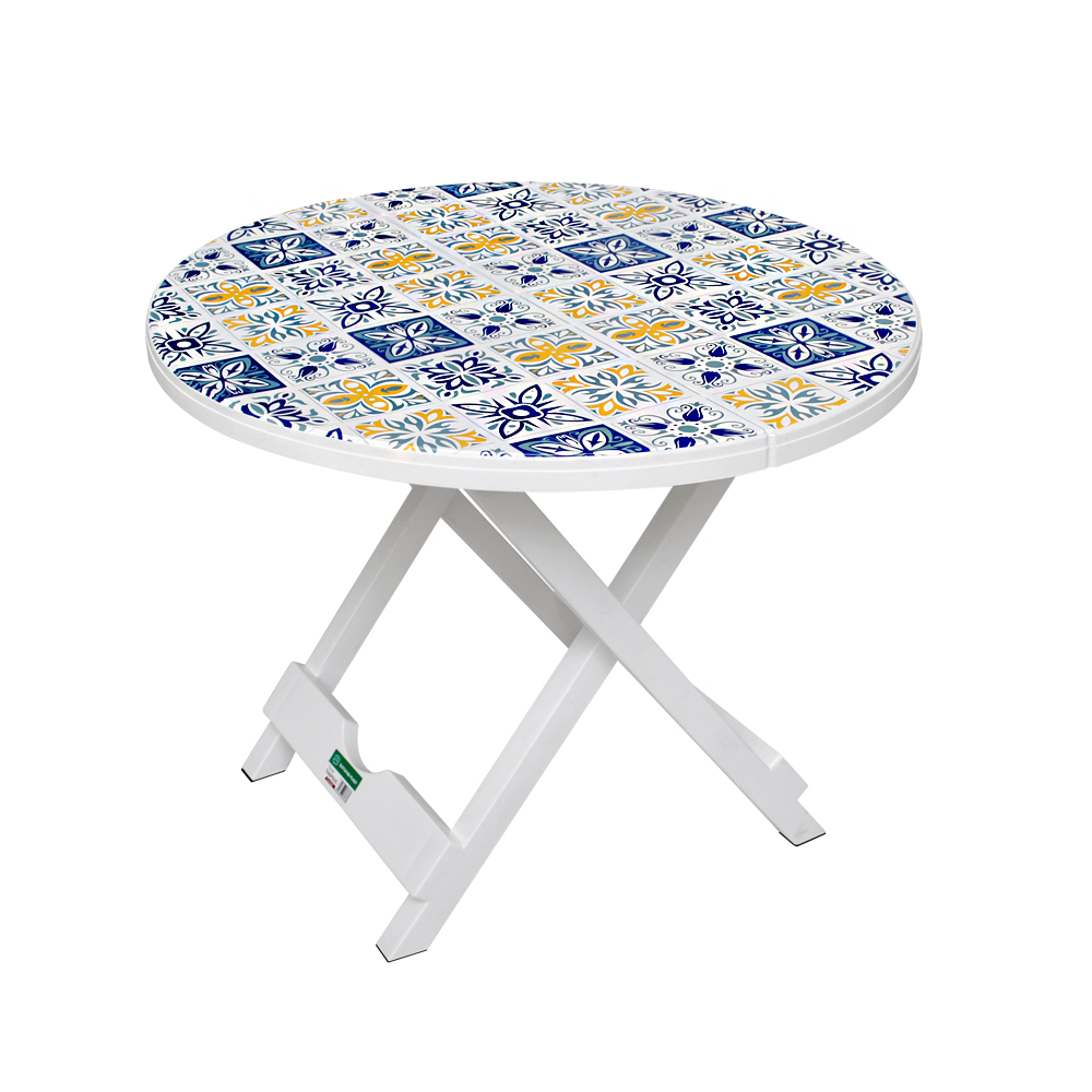 table pliable rond