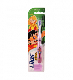 brosse a dent lilas kids