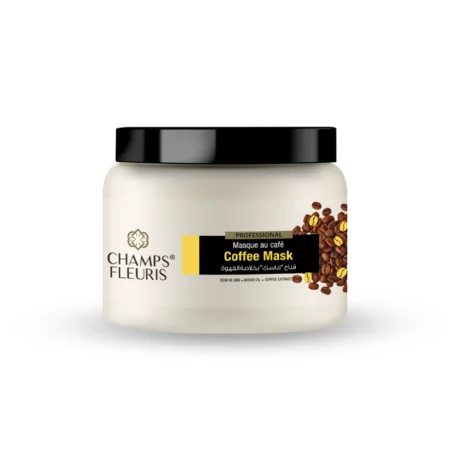 masque champ fleuri coffee