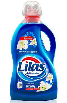 LESSIVE LIQUIDE MACHINE LILAS FRAÎCHEUR INTENSE 2.5L