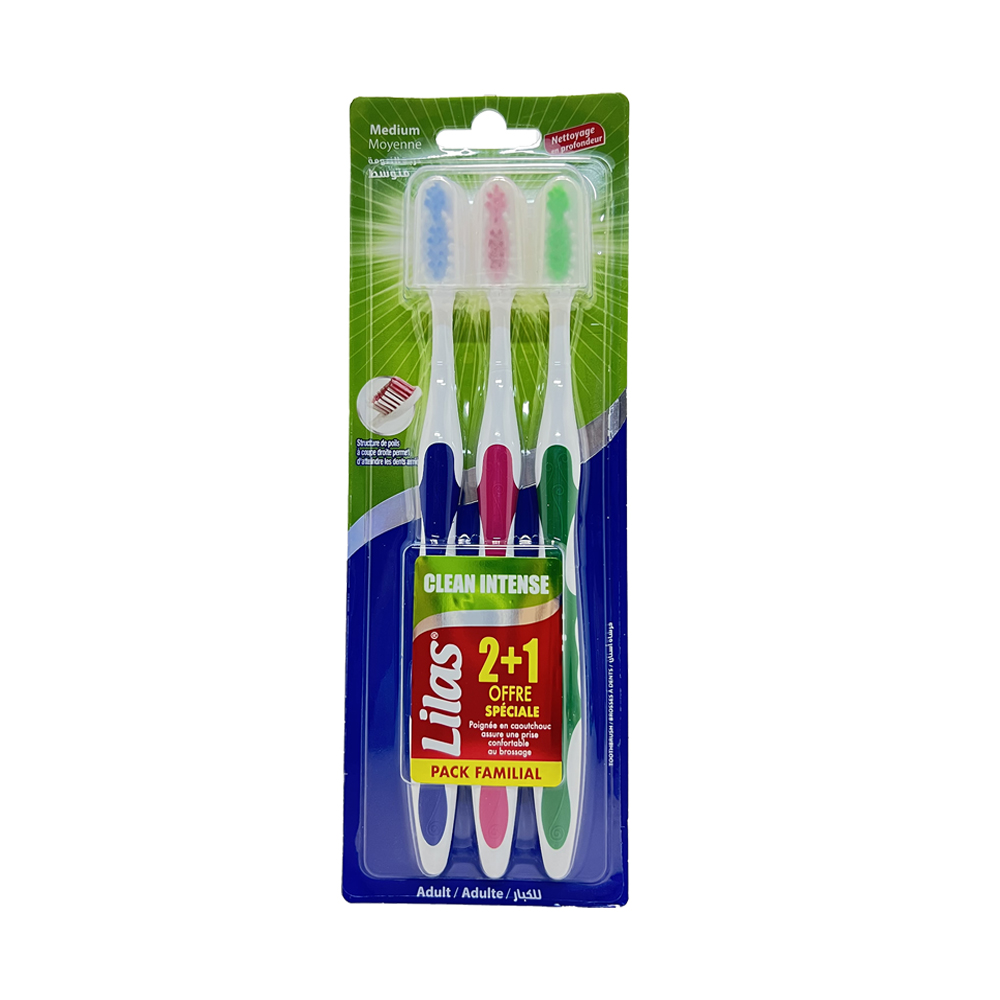 brosse a dent 2+1