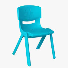 chaise enf rose bb/ bleu ciel