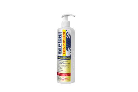 sept gel hydroalcoolique 500ml