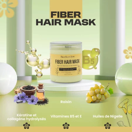 Fiber Hair Mask Jaune