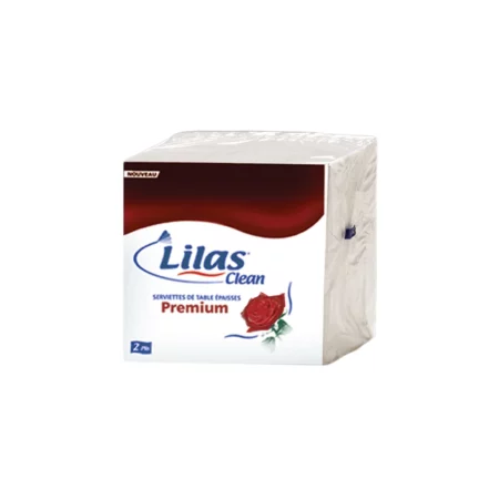 Serviette de Table Lilas Premium pm